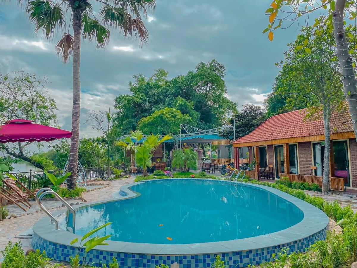 D&D Riverside Homestay Xuan Son Exteriér fotografie